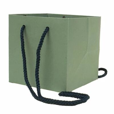 Sac Kraft Cadoc 13x13x13 Vert Sauge ( x 10 )