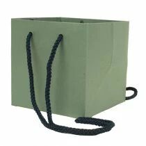 Sac Kraft Cadoc 13x13x13 Vert Sauge ( x 10 )