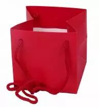 Sac Kraft Cadoc 18x18x16 Rouge ( x 10 )