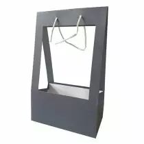 Sac Porte Bouquet 25x13x40 Anthracite ( x 10 )