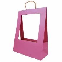 Sac Porte Bouquet 38x16x50 Framboise ( x 10 )
