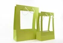 Sac Porte Bouquet 38x16x50 Vert Amande x 10