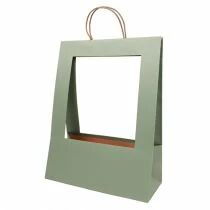 Sac Porte Bouquet 38x16x50 Vert Sauge ( x 10 )