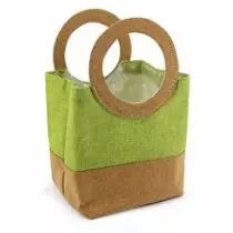 Sac Tissu Seaside 11,5x11,5 H19 Vert ( x 10 )