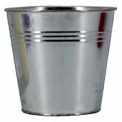 Seau Zinc Bordeaux D13 H12,5 Naturel