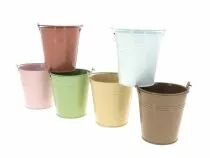 Seau Zinc D10,5 H10,5 Assorti