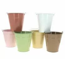 Seau Zinc D15 H15 Assortis