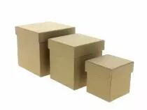 Set 3 Boites Chapeau Naturel