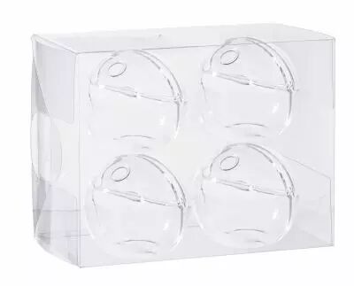 Set de 4 Sph�res Verre Porte-Nom D8