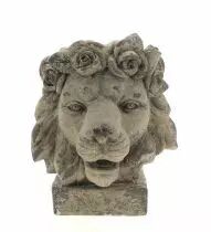 Statue Lion 36x40 H43