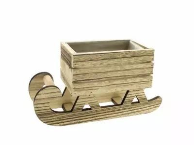 Traineau Bois 14x9,5 H7 Naturel