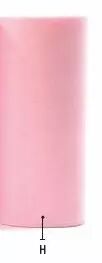 Tulle 12,5cm x 100m Rose