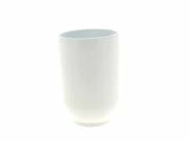 Vase Céramique D12,5 H18,5 Blanc