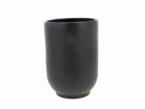 Vase Céramique D12,5 H18,5 Noir