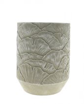 Vase Céramique D19 H25 Beige
