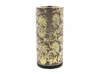 Vase C�ramique Rond D10 H23,5 Parme