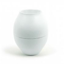 Vase Diabol\'o Anti-Renversement D15 H17,5 Blanc 