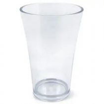 Vase Plexi Fizzy D14 H20,5 Transparent