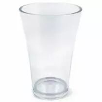 Vase Plexi Fizzy D14 H20,5 Transparent