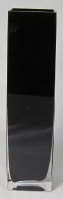 Vase Verre Carr� 9x9 H40 Noir