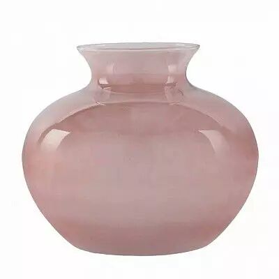 Vase Verre C�cilia D12/40 H33 Rose Poudr�