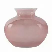 Vase Verre Cécilia D12/40 H33 Rose Poudré