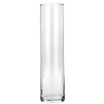 Vase Verre Cylindre D10 H40