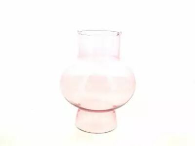 Vase Verre D13,5 H18 Rose