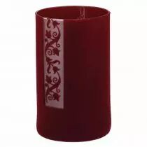 Vase Verre Maia D12 H20 Bordeaux