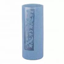 Vase Verre Maia D8 H15 Bleu