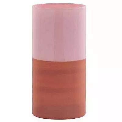 Vase Verre Melissa D10 H15 Rose