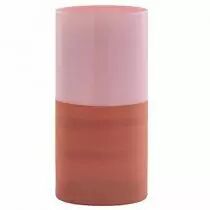 Vase Verre Melissa D10 H15 Rose