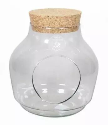 Vivarium Verre D10 H19 + Bouchon Li�ge